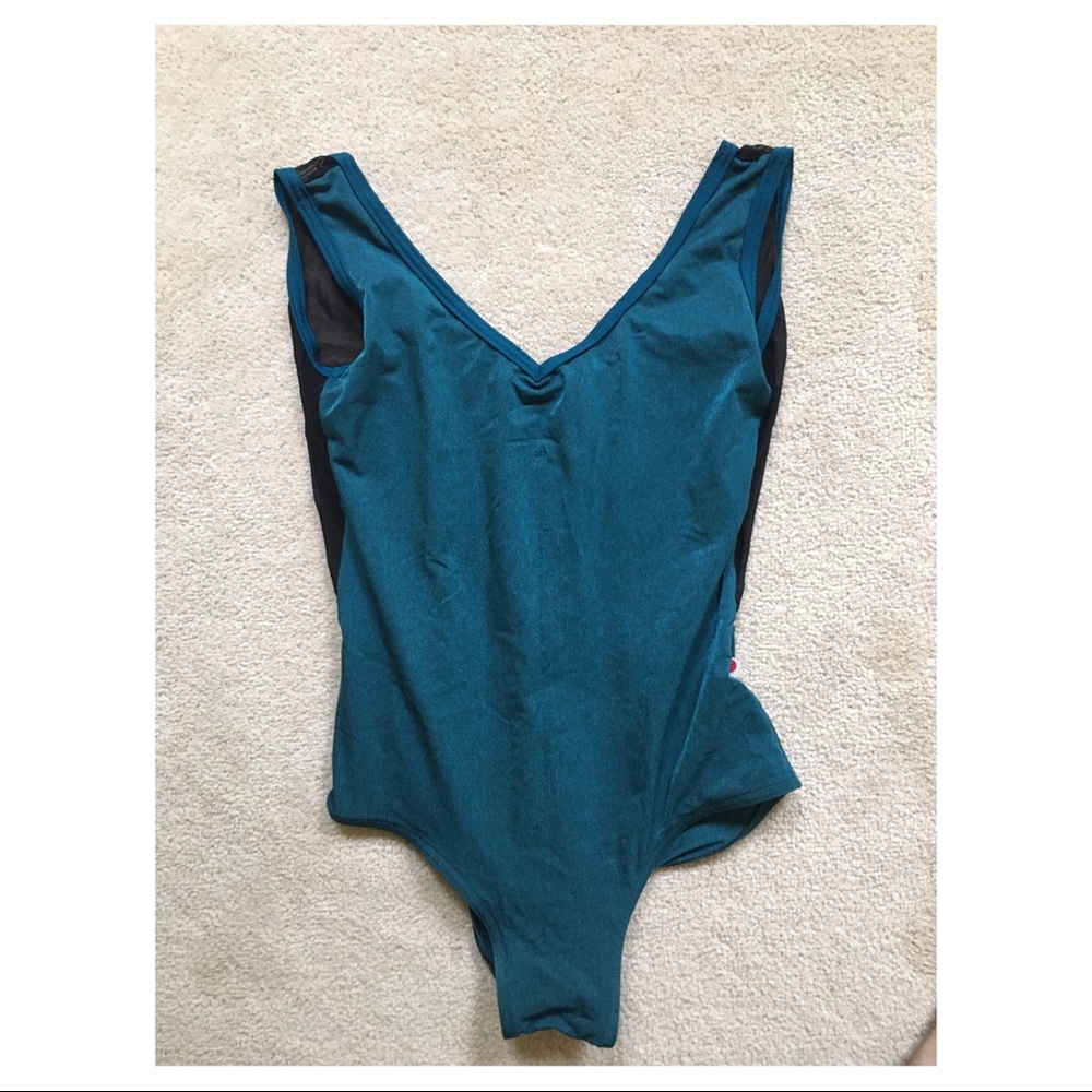 Yumiko Gina Mesh leotard